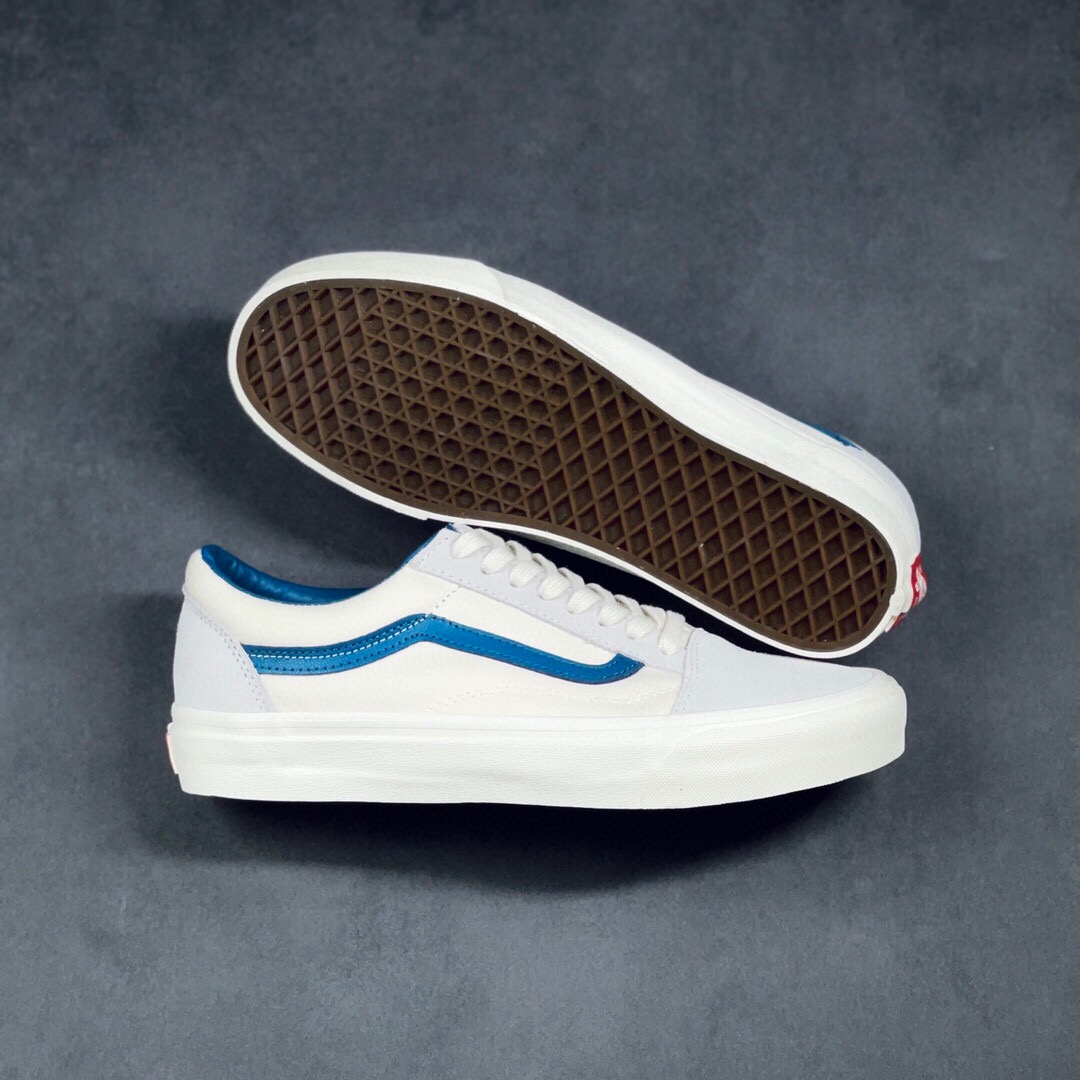 莆田鞋匠|Vans Vault OG Old Skool LX 白蓝