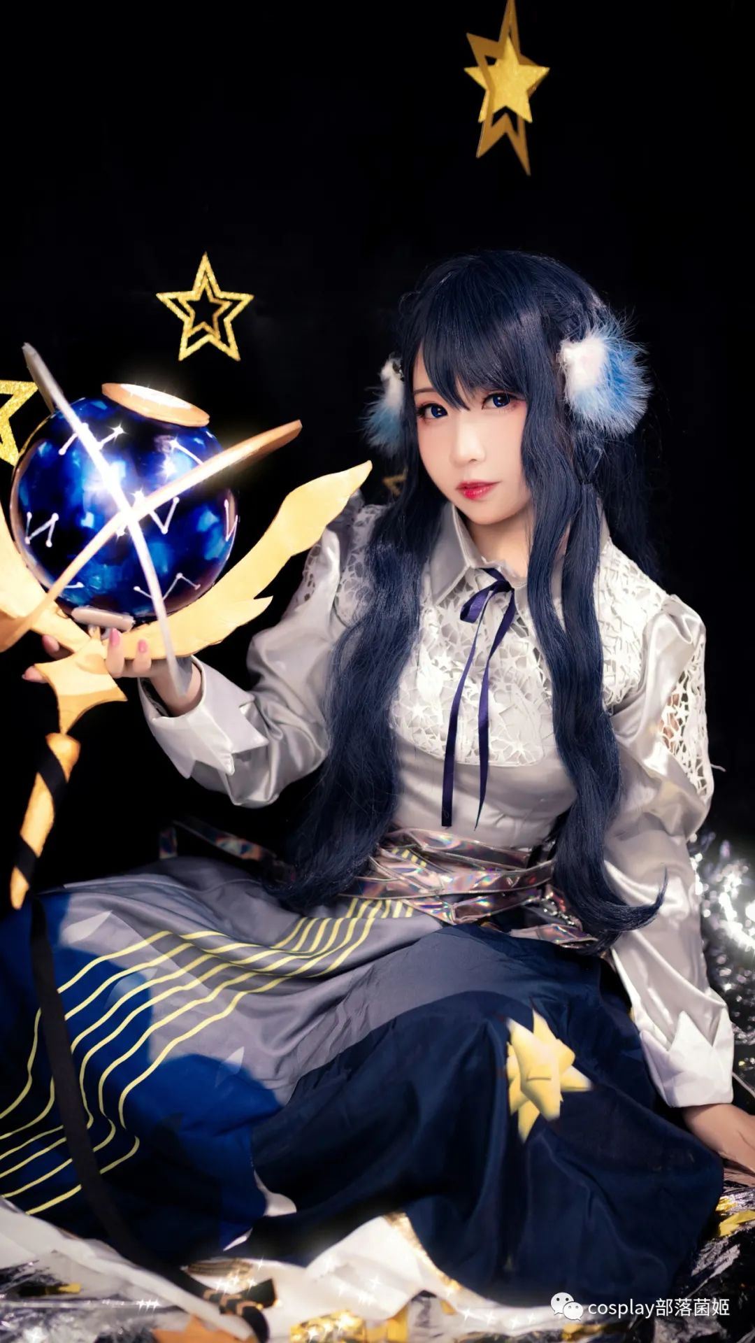 明日方舟|cos：明日方舟星极cos正片@桃之啾啾群星为我们照亮前路