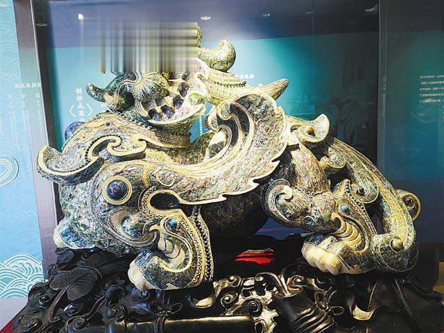 大连新闻网 大连贝雕 惊艳京城