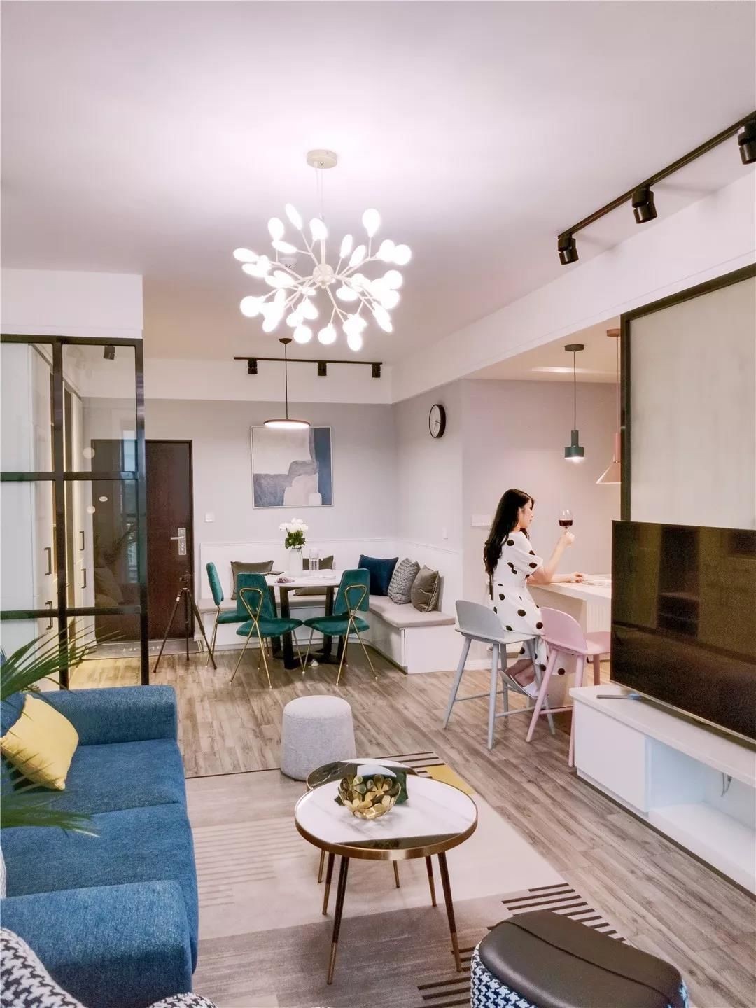 设计师|为好闺蜜设计的婚房,特意调配的墙壁颜色,处处都透露着用心