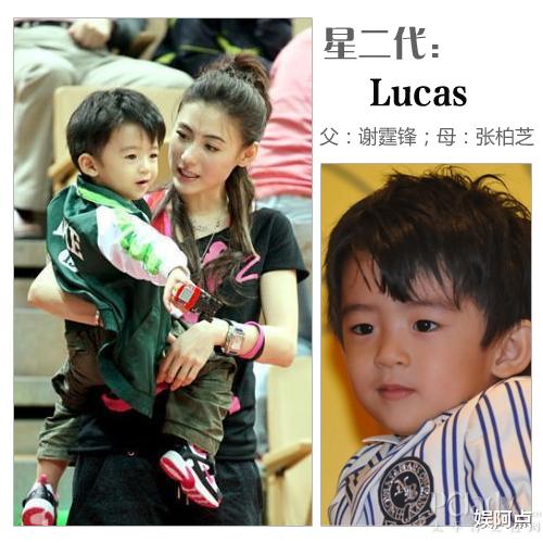 冯小刚|张柏芝一家四口被偶遇，小儿子首次露正脸，模样和二哥谢振南相似