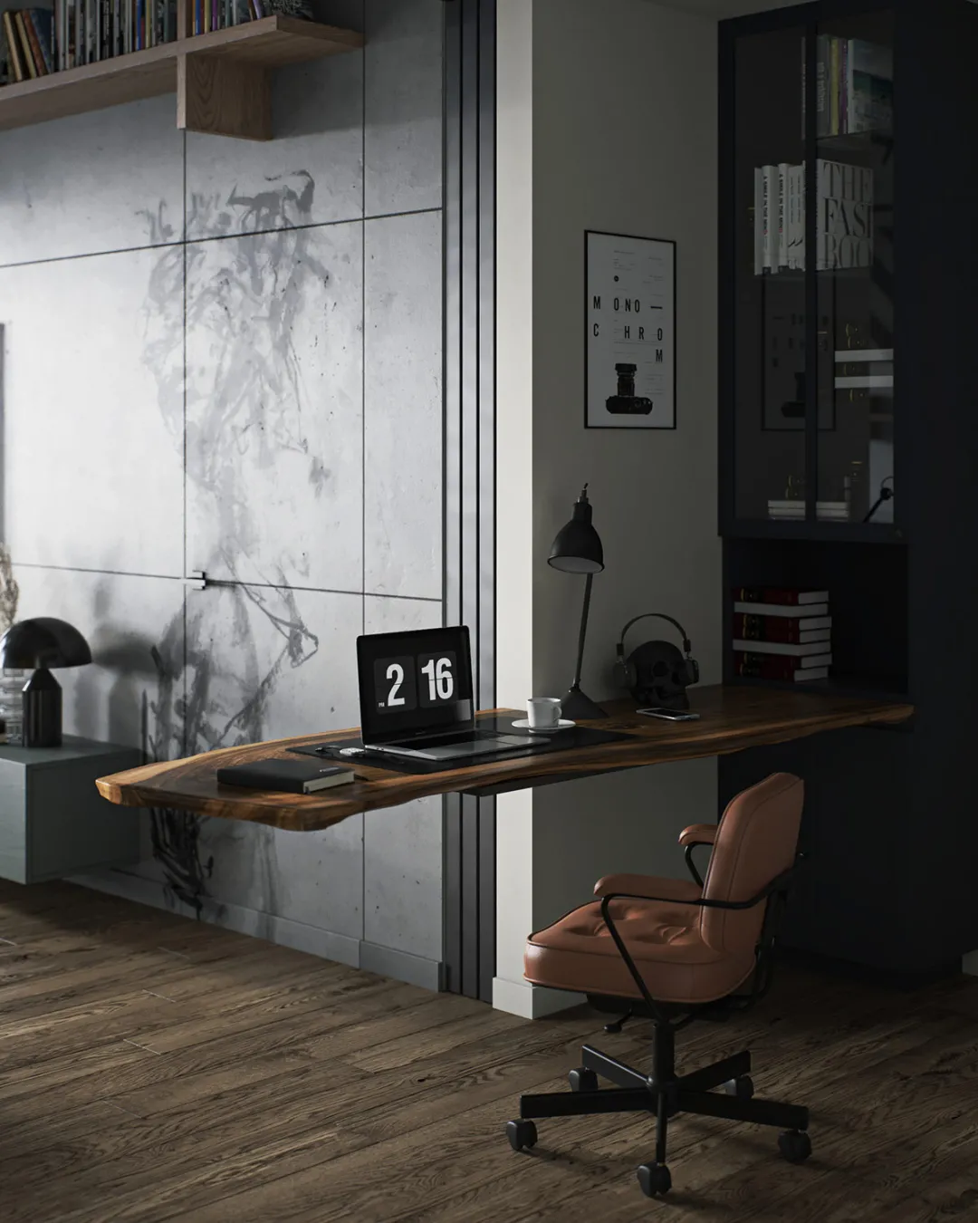 97㎡两居室堪比200㎡，这个高级灰的家，到底能有多酷？