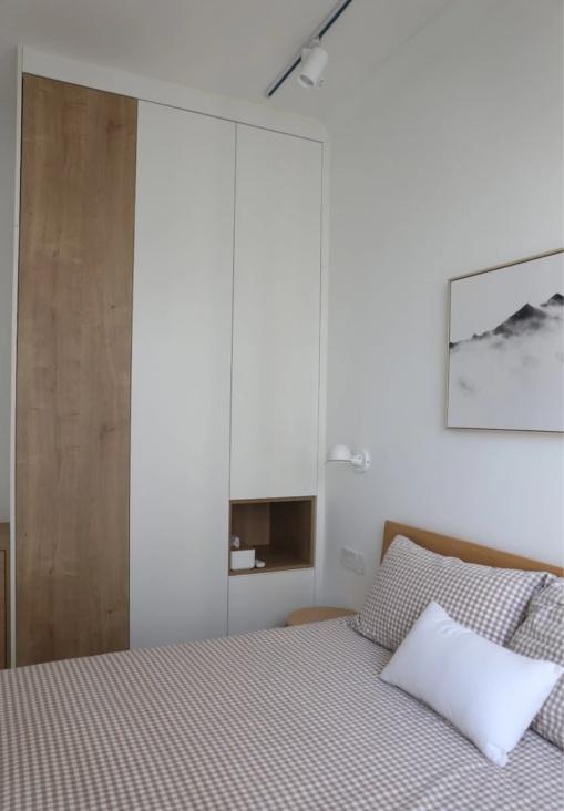 装修时坚持不封主阳台!过道设隐形衣柜,完工后实用极了!超棒!