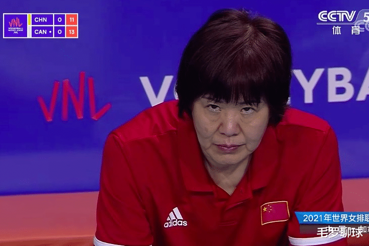 中国队|中国女排第2局25-21加拿大，开局5-0，拦网1-8，张常宁两局拿14分