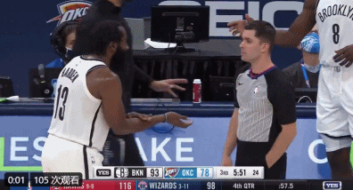 詹姆斯·哈登|106秒造12分制胜！哈登三双创纪录+带队升第二：杜兰特轮休他成篮网老大