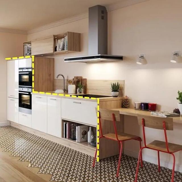 建议大伙：不要在厨房安装吊柜了！现流行这样设计，比酒店还高级