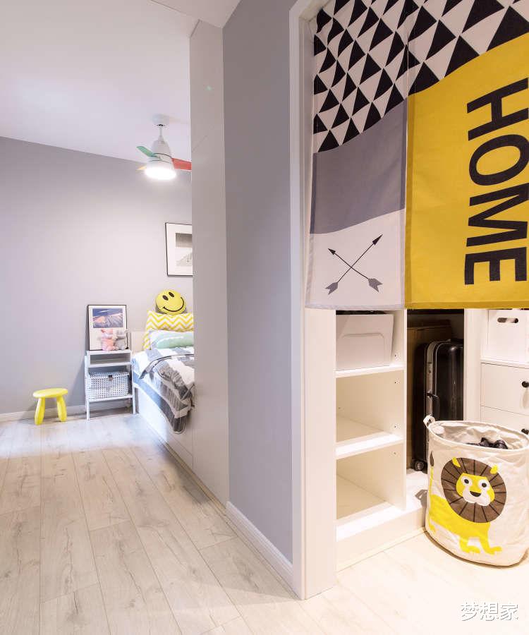 梦想家|新娘设计师自己打造婚房，90平北欧风小家功能全，有品质更有颜值！