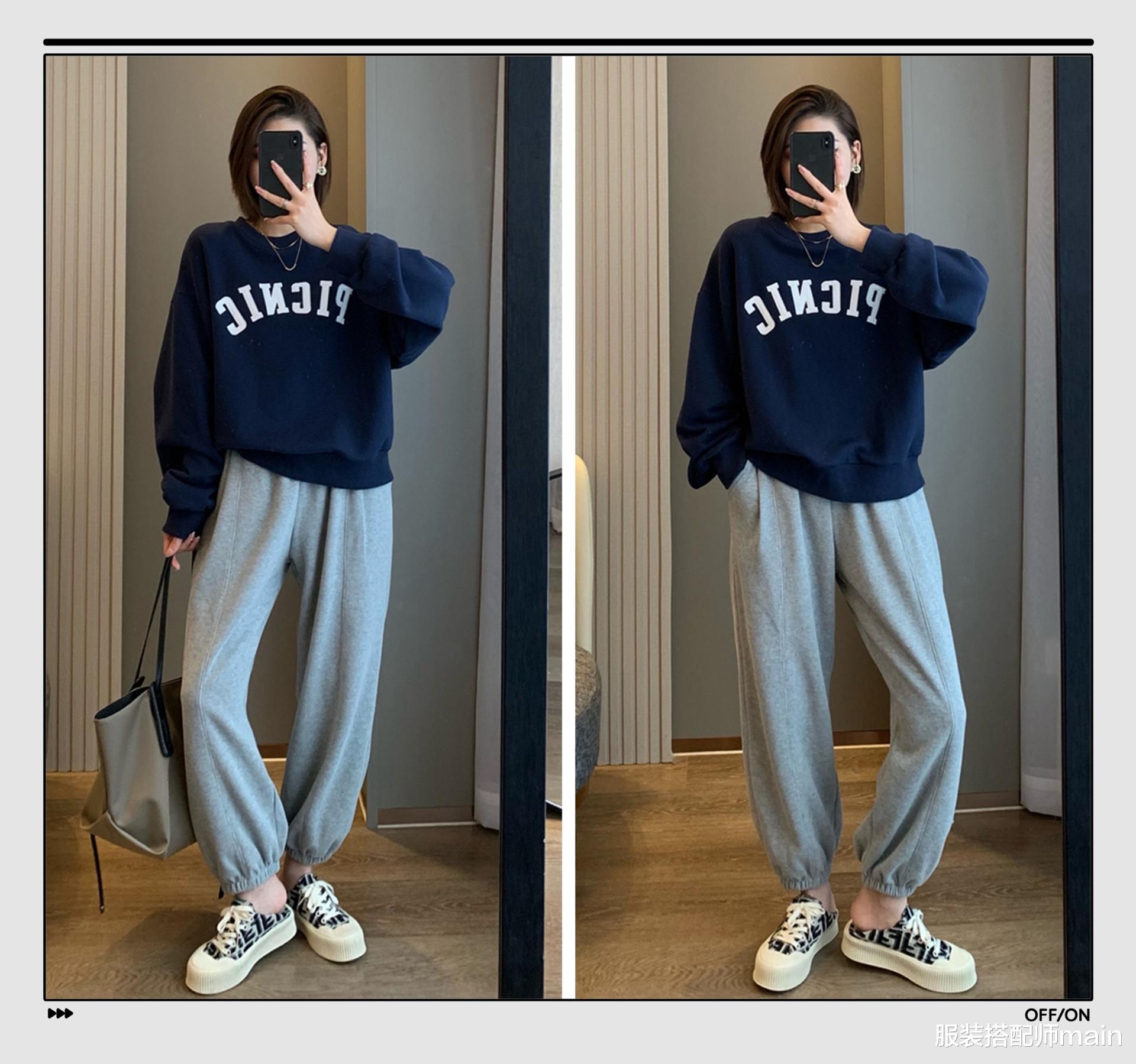 服装搭配师main|秋天第一件卫衣，从这3款里挑就可以，时尚又显瘦，照着穿美炸了