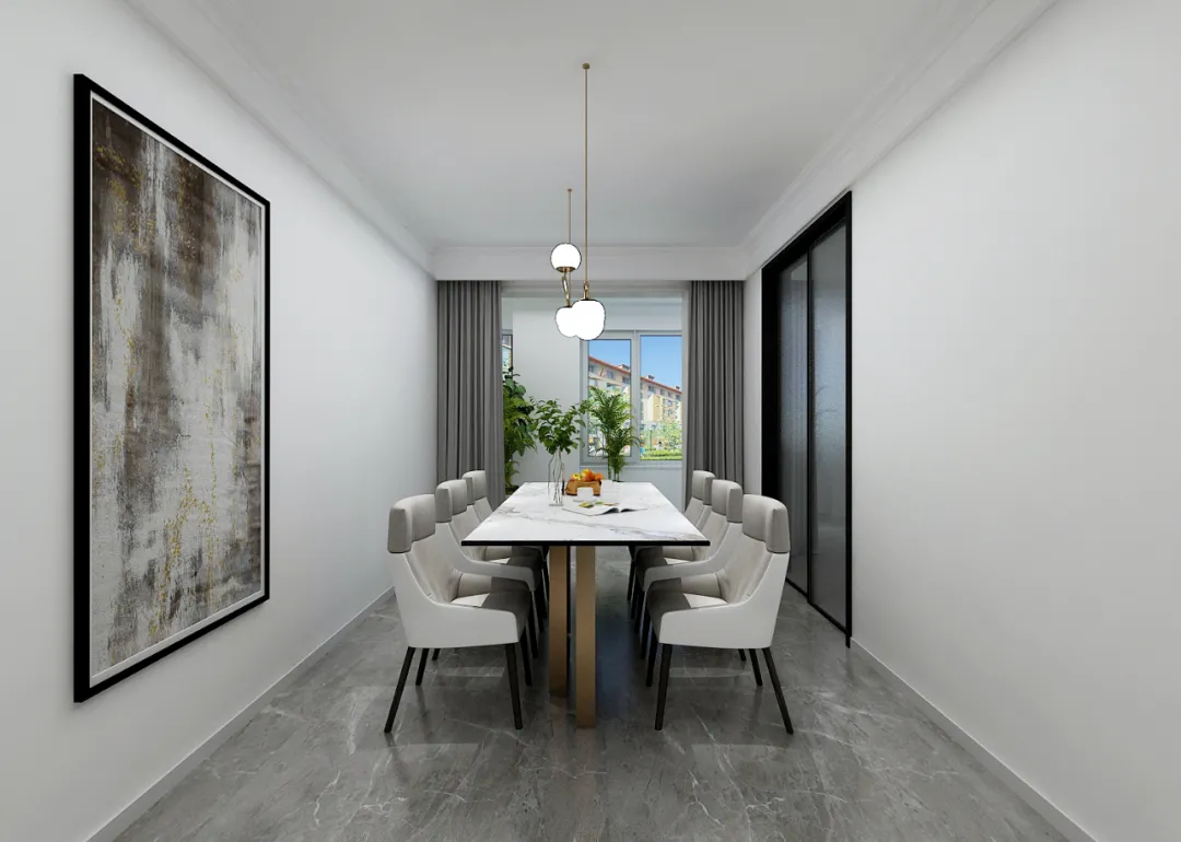 泰安五矿·万境水岸160平装修案例| 如此简欧风