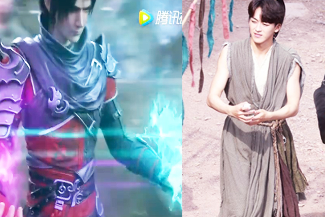指环王|何洛洛《斗破苍穹》血面萧炎酷炫爆燃，邱心志白发魔帝爱了