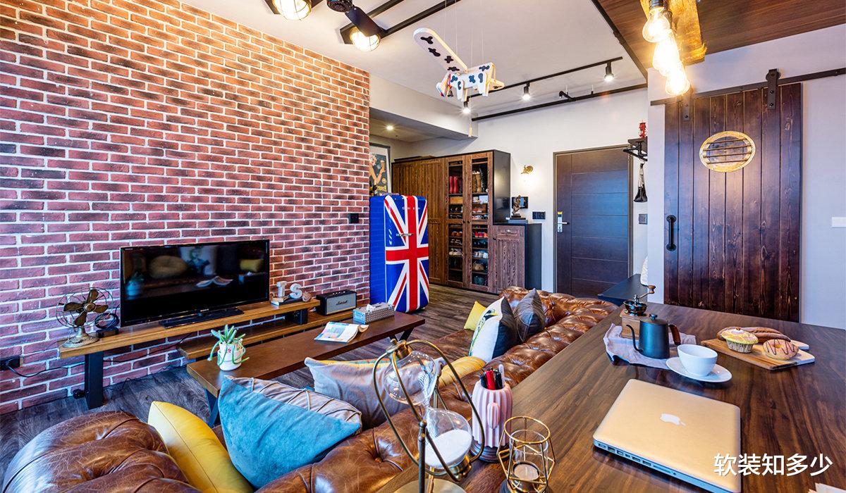 软装知多少|小空间大不同,复古英伦风小宅,带你走进犹如电影般居家画面