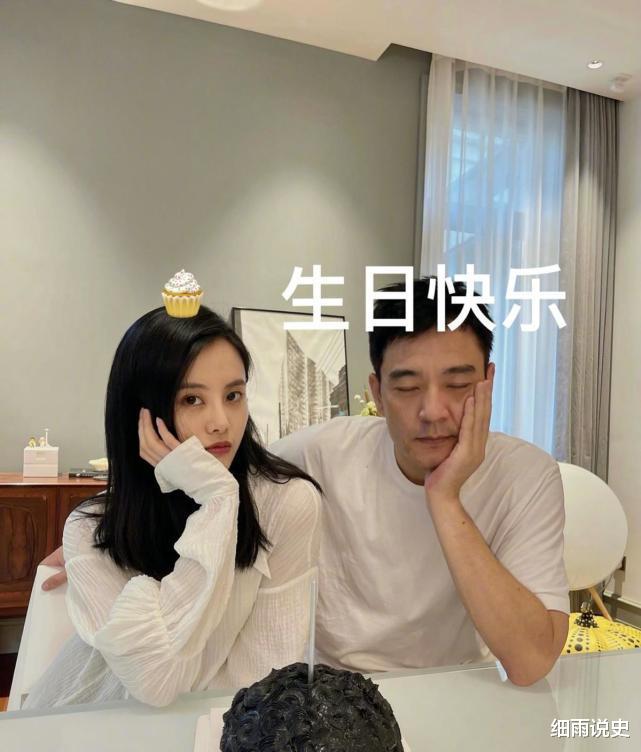 李光洁|李光洁为娇妻庆生,小10岁二婚妻子太显嫩,抱娃与老公似两代人