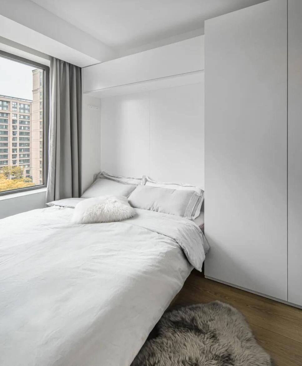 |隐形收纳越来越普遍，他82㎡新家，完美还原了精装房应有的效果