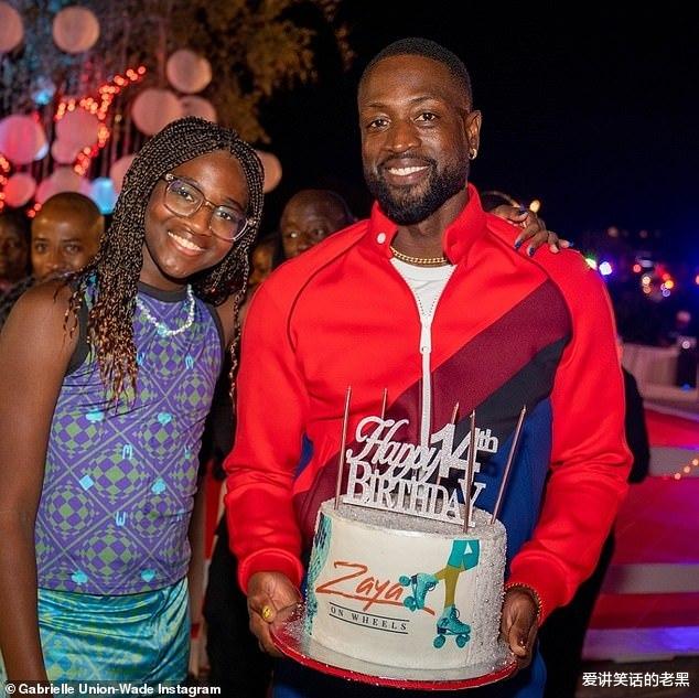 德維恩·韋德|“閃電俠”韋德為14歲兒子慶生獻(xiàn)吻 比繼母還精致 已與女生無差