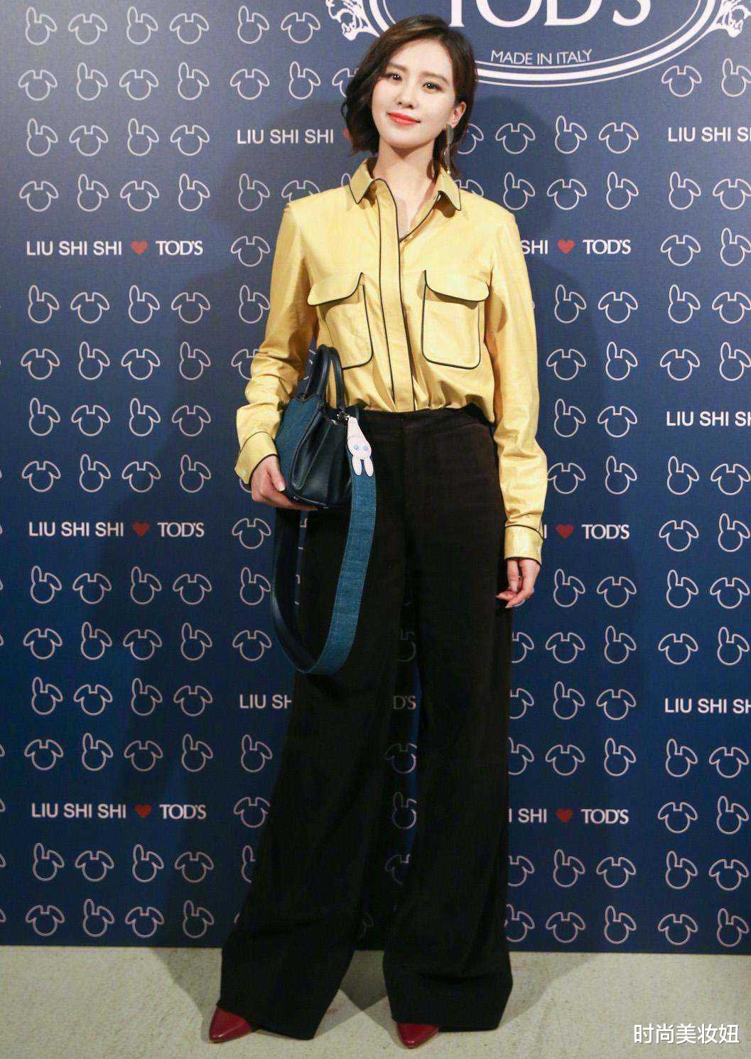 刘诗诗|刘诗诗终于剪掉10年长发，穿黑色连衣裙高级大气，看了都想剪