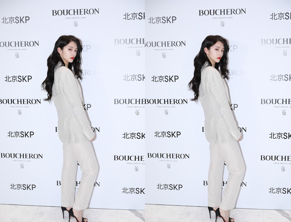 刘美华时尚|傅箐的身材比例太撩人，这才是真的腿精，高冷御姐风让人羡慕