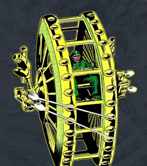 灭霸|漫威十大另类交通道具,灭霸直升机不算最好笑!