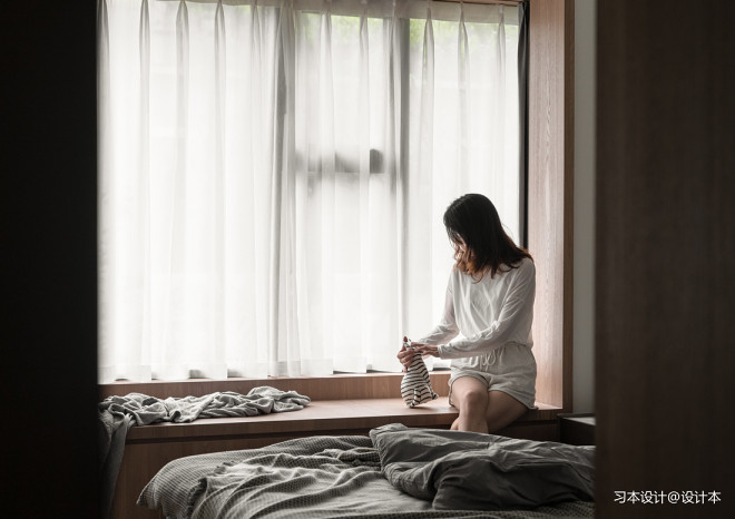 |弧形与空间构造柔美简致的居家美学