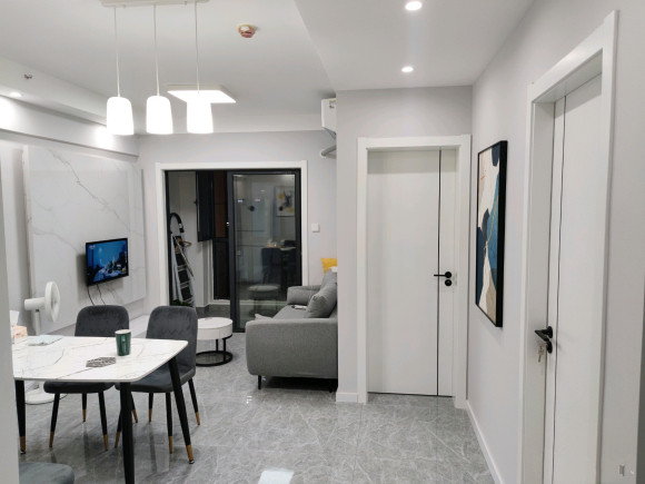 朋友圈晒新房,都吐槽我家背景墙难看,预算有限,也就只能这样