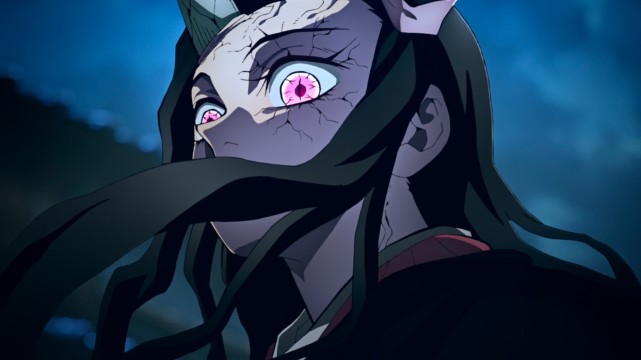 祢豆子|鬼灭之刃：堕姬变成银发美少女，祢豆子为保护哥哥变身