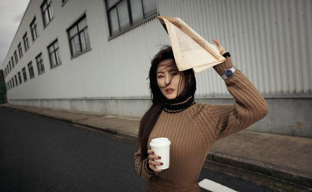 张雨绮|张雨绮冬季大片曝光,造型时髦气场全开,与小鲜肉张墨怀传出绯闻