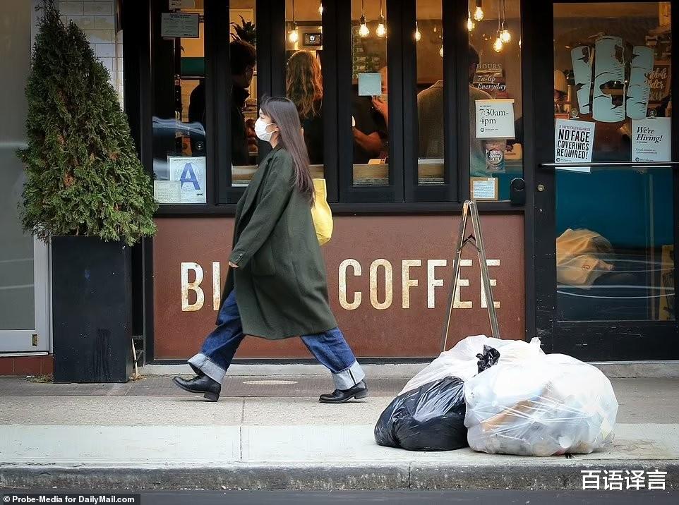纽约|真子来纽约后状态好，素颜购物心情愉悦，丈夫保镖不在也很从容