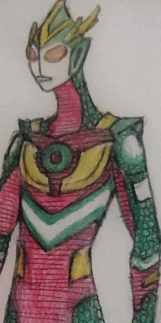 灌籃高手|日本有奧特曼，中國有中華超人，網友將兩者融合繪制