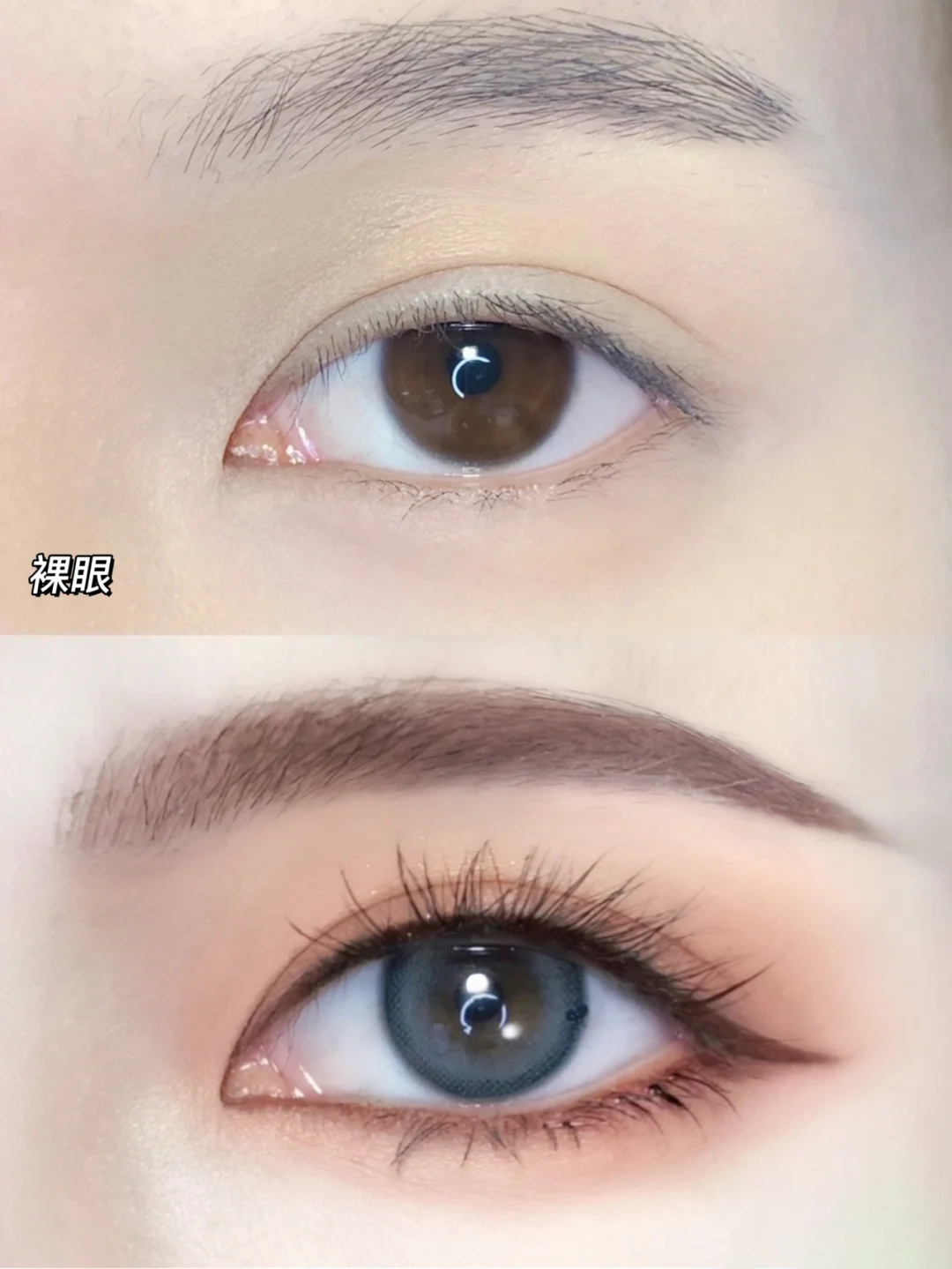 蒋欣 杨超越红衣神明少年眼妆,淡颜灵气小鹿眼~