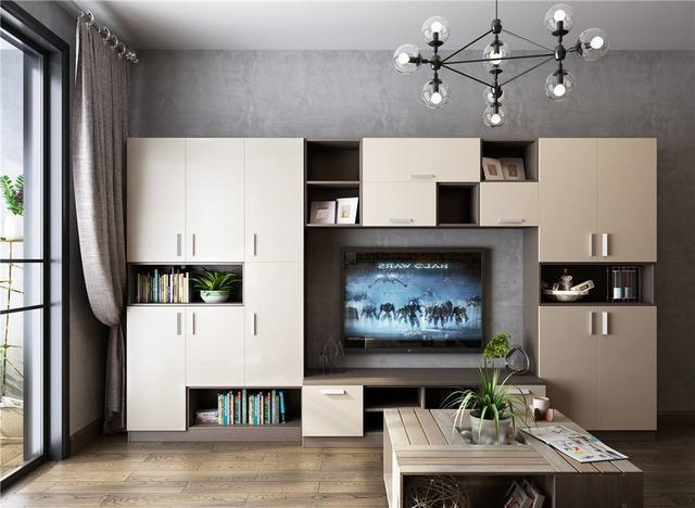 客厅电视柜设计方案，让你家显得更大