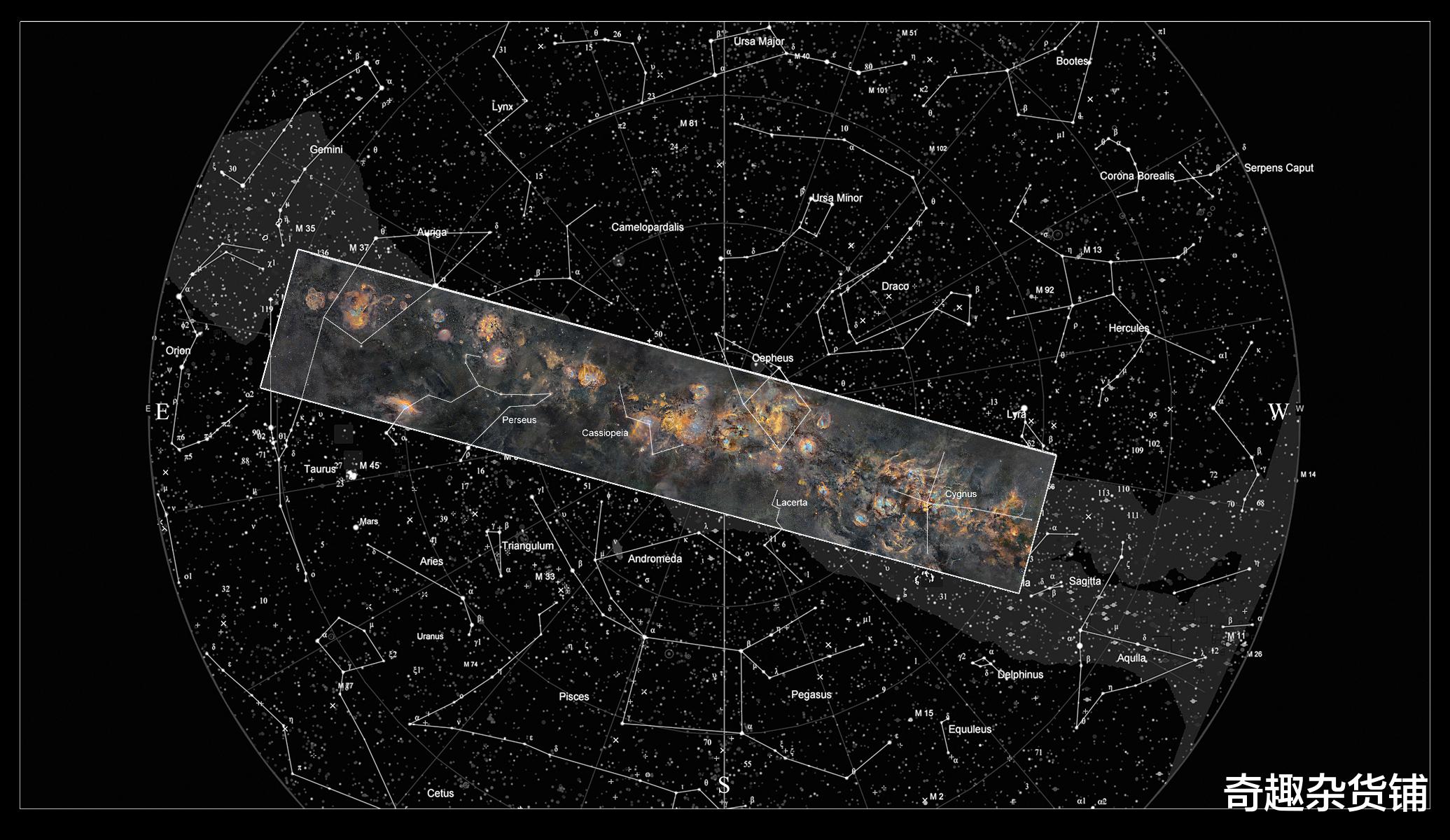 蜘蛛|让人钦佩的壮举，天文摄影家花费12年拍摄银河系，拼出千兆完整图像