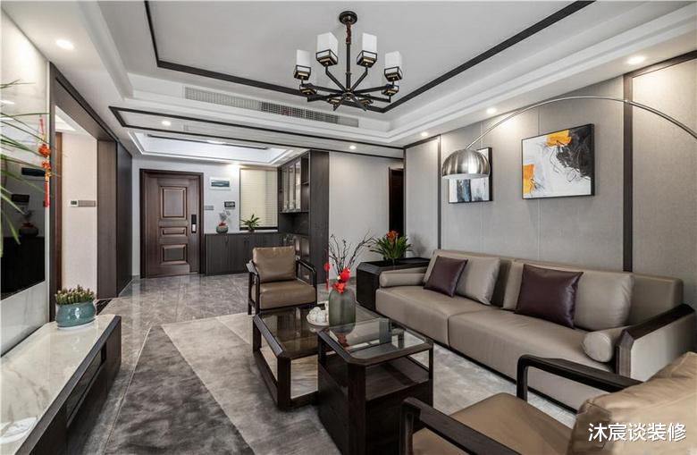 |她，80后，二次装修选择现代中式，素雅沉稳大气的家，越看越中意