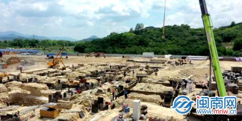 闽南网 云霄县委党校新校区主楼项目建设如火如荼