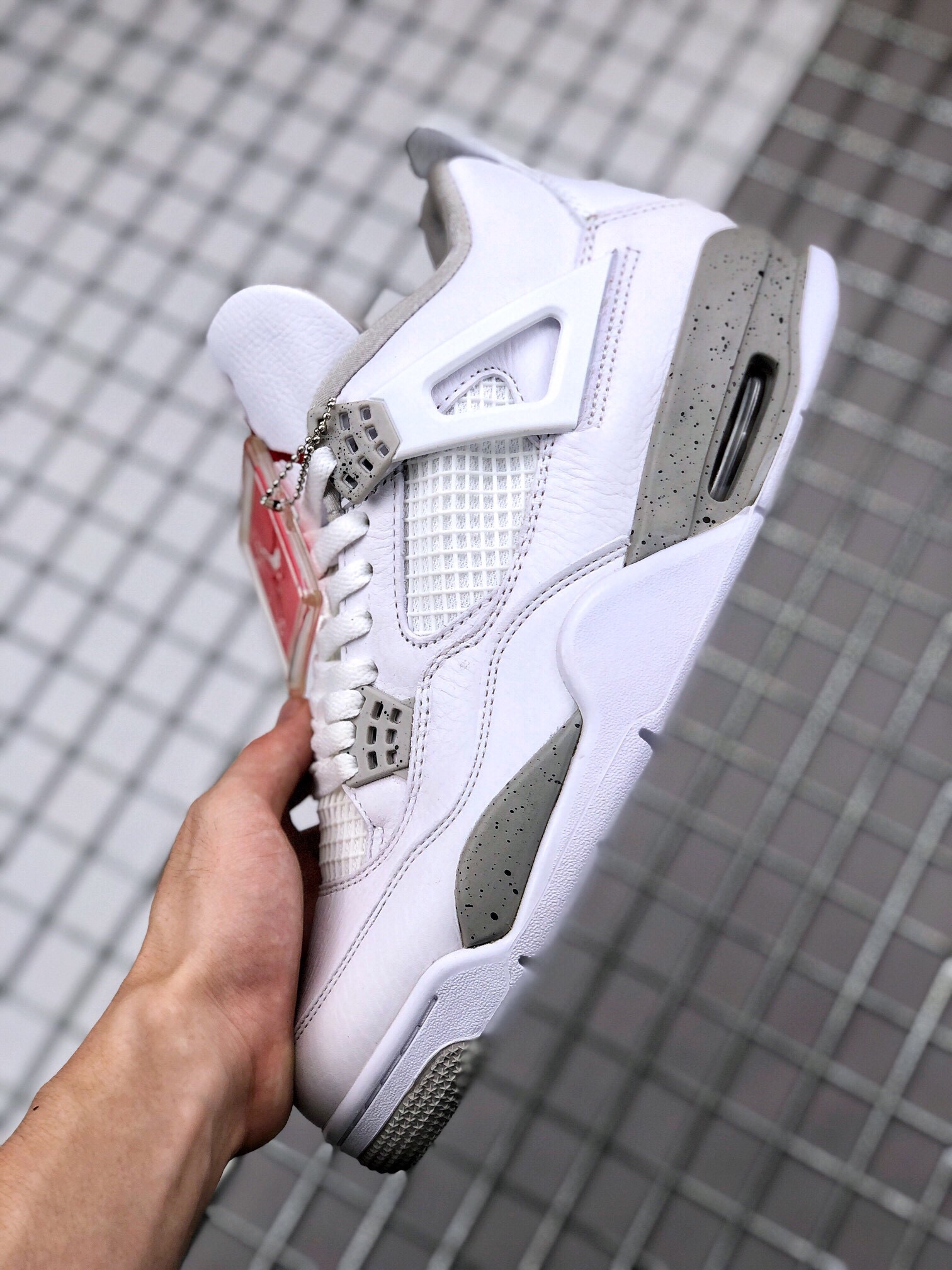 莆田鞋匠|Air Jordan 4 “White Oreo”白奥利奥