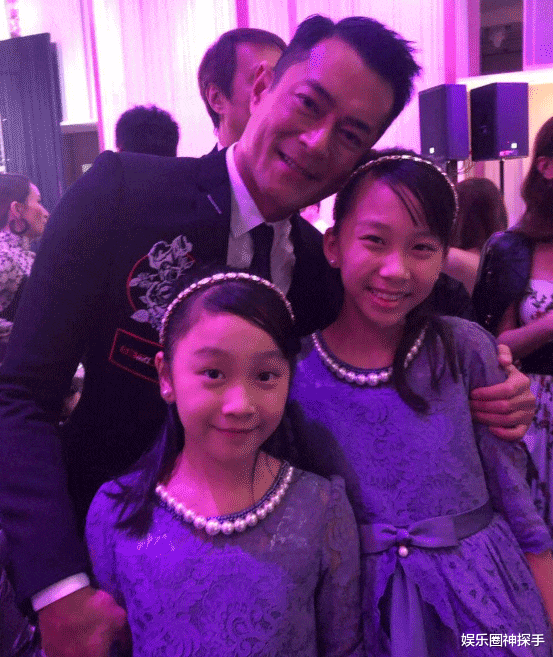 郭政鸿|郭政鸿2个女儿长大了,美得各不相同,干妈是赌王千金