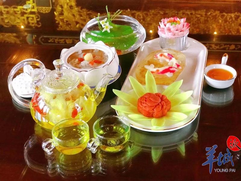 羊城派 碧沼红荷、清雅脱俗，这个五一假期快来宝墨园赏荷打卡