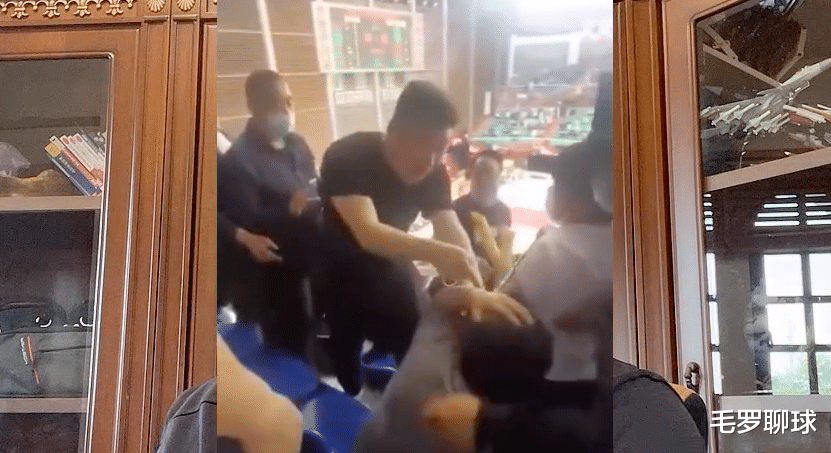 辽宁男篮|CBA火爆斗殴！辽宁球迷13秒8拳扇耳光砸后脑，挑战姚明容忍底线