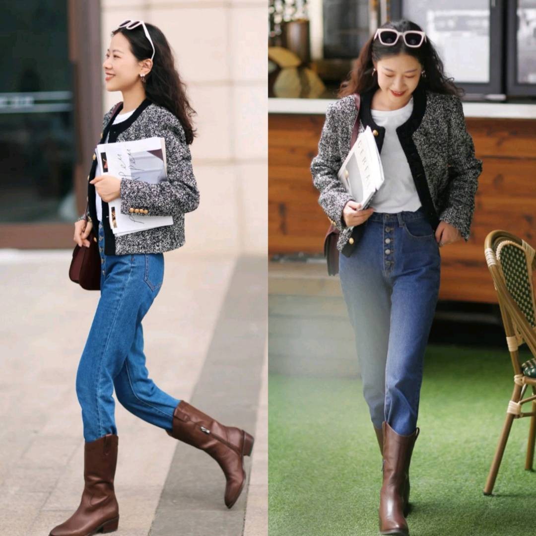 静静时尚达人 秋冬季节是“靴子”的主场，轻熟女人这么搭，轻松穿出好气质