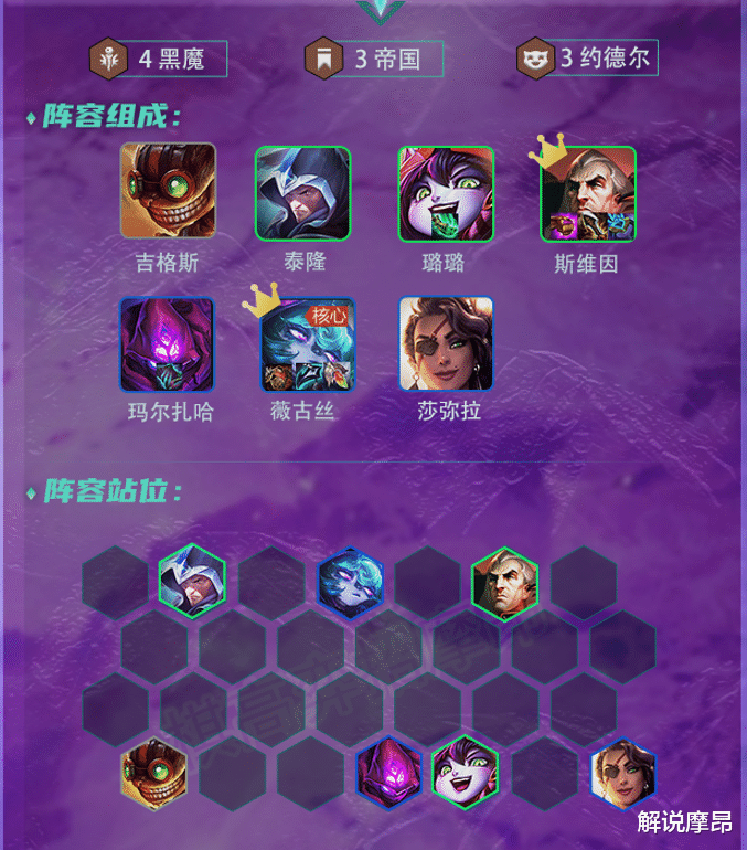 乌鸦|云顶之弈：7D新帝国约法，2费乌鸦也能C，一次技能3000+