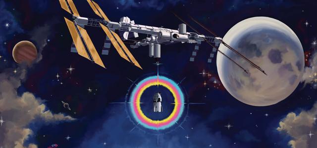 空间站 宇航员拍摄到俄罗斯空间站模块坠落，将在大气层彻底摧毁？