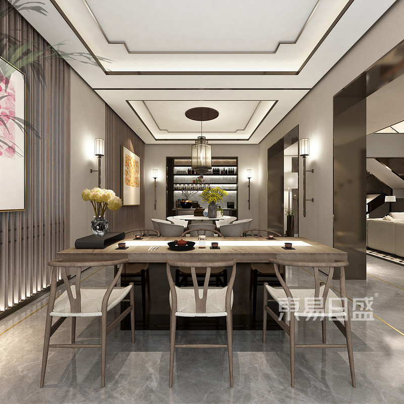设计师|480平禅意新中式，寻一方诗意栖息地