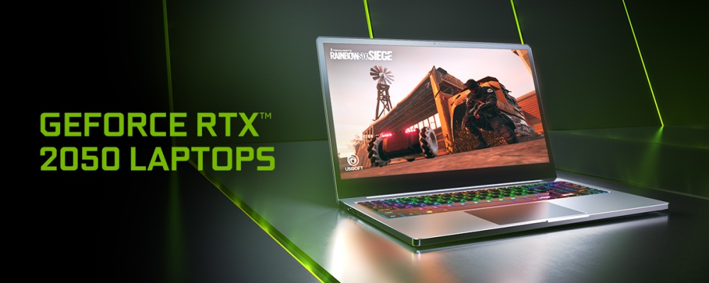 GeForce|NVIDIA揭晓针对入门笔电打造的GeForce RTX 2050显卡