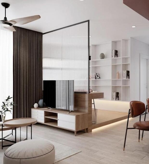 |家里没书房？不用担心，做一个隔断，客厅多个书房比多买一房划算