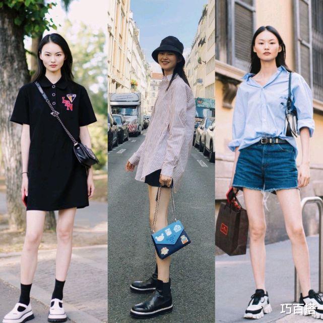 巧百搭|贺聪不愧是国模中的“潜力股”！私服舒适又自然，每套look都好看