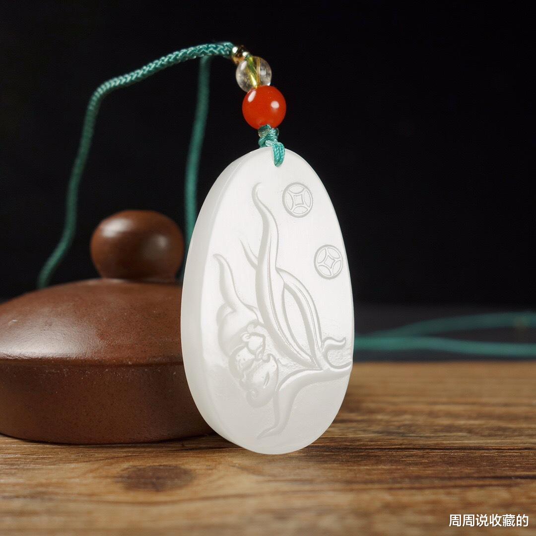 真龙下凡|买一件就少一件的少羊脂白玉