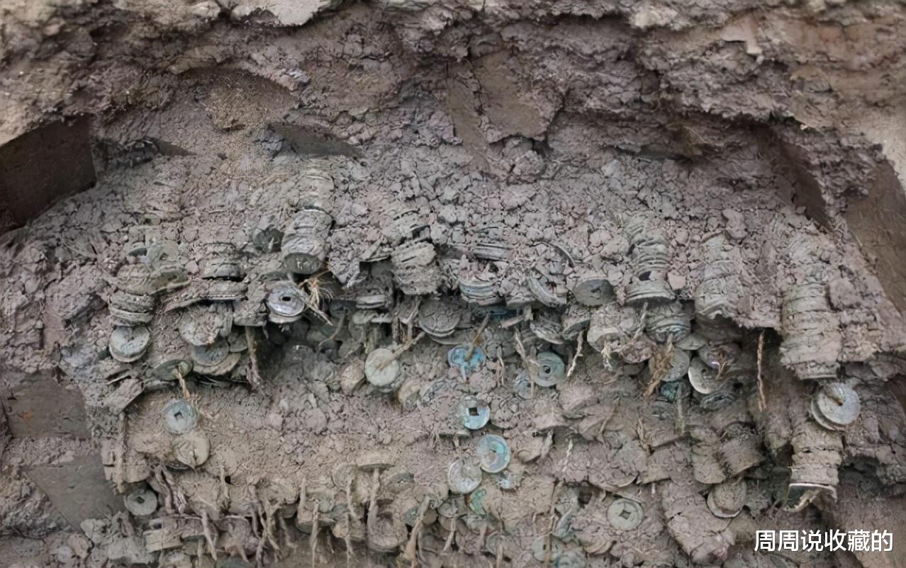 古钱币|一坑发现百吨古钱币，9个钱窖找到了6个，剩下3个何时才能发现