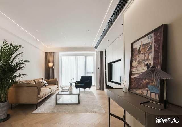 |127㎡两居室,现代简约风装修,南北通透住着比大平层还舒服