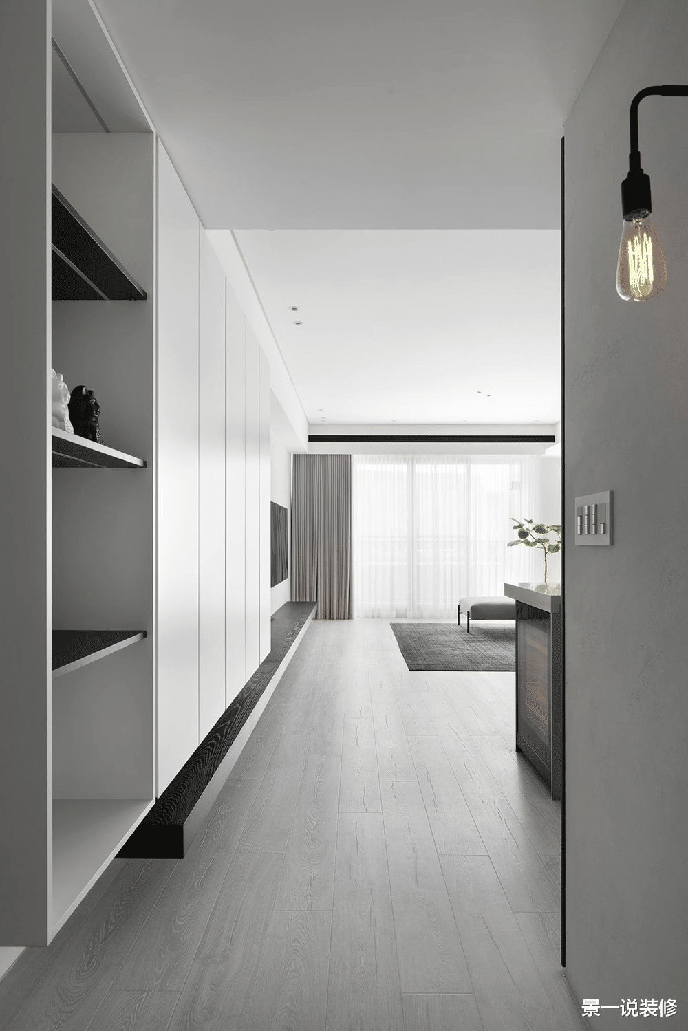 |经典黑白灰，装修中的极简法则，一眼入心，永不过时