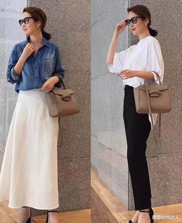 静静时尚达人|50岁女人买衣服，不是越贵越好！学会这4种穿搭技巧，也很美