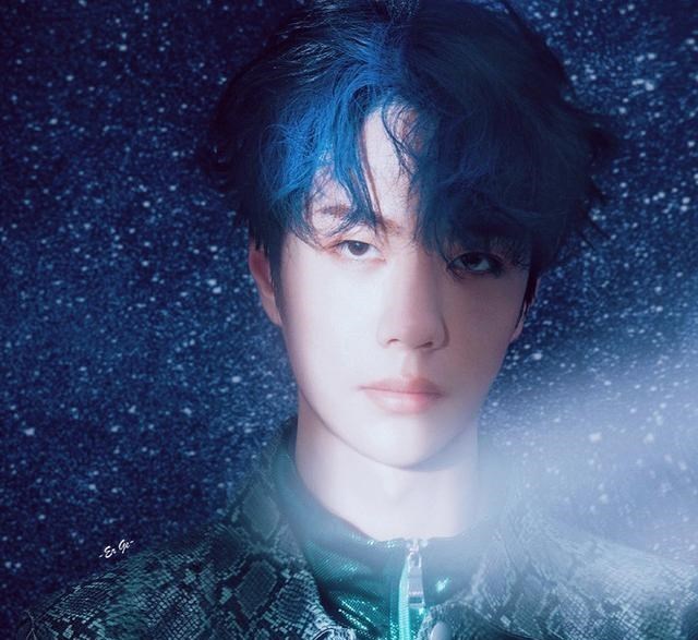 |王一博:我的发色我做主,墨绿色短发的酷盖,有颜有态度!