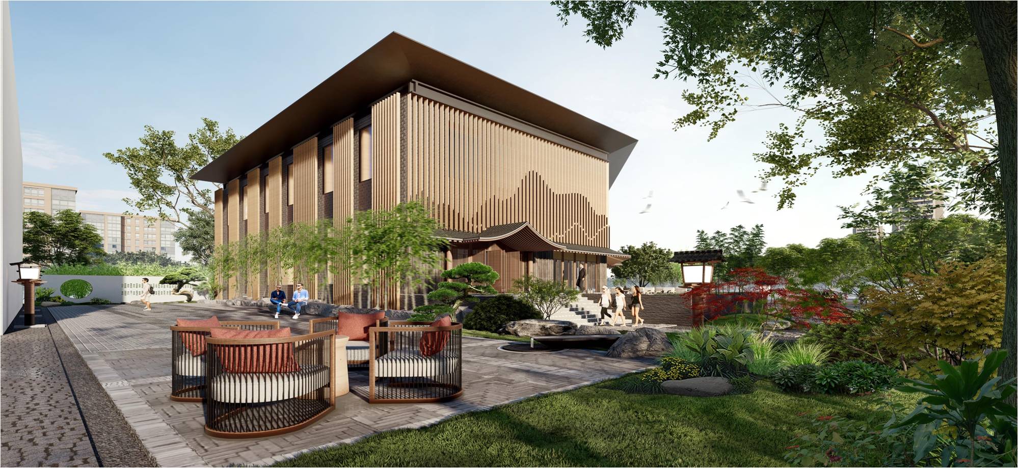 成都高新 中日会客厅亮相成都高新区 今年底建成投运